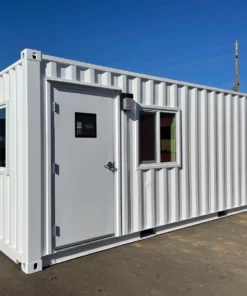 20 foot office in refurbished shipping container